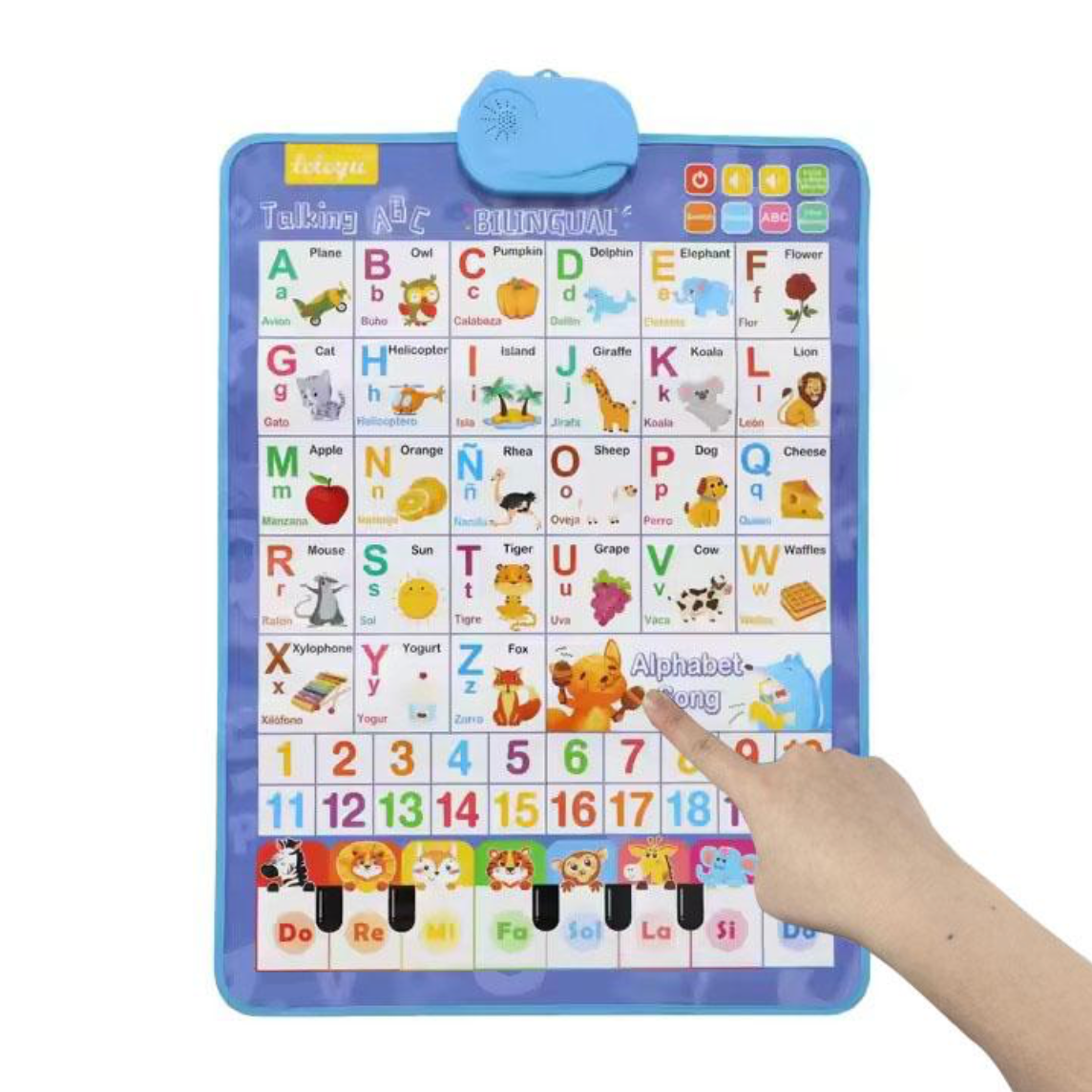 Bilingual Talking Wall Chart